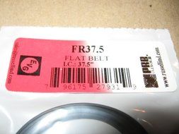 PRB FRX37.5 Turntable Belt 37.5 Inch Circumferance N2
