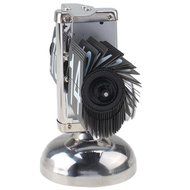 AGPtek&reg; Retro Auto Flip Single Stand Metal Desk Table Clock N2