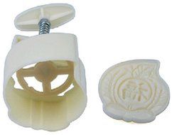 Viris Tote Cake Decoration Mould Pink Set 50g Round Moon Cake Mold N2