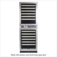 Chateau 108 Bottle Wine Refrigerator Door: Stainless Steel, Hinge: Right