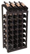 Wine Racks America Ponderosa Pine 4 Column 8 Row Display Top Kit. 13 Stains to Choose From! N12
