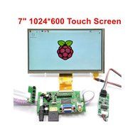 GeeekPi 7 Inch 1024x600 LCD Display for Raspberry Pi HDMI+VGA+Driver Board+Touch Screen N7