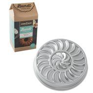 Nordic Ware Fruit Tartine Cast Aluminum Pan with Vanilla Bean Cake Mix