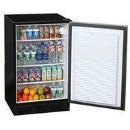 Summit ALB-753B 24&quot; 5.5 cu.ft. ADA Compliant Built-in Capable Compact Refrigerator with Automatic Defrost Hidden...