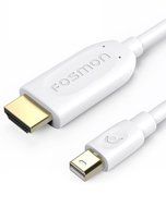 Mini DisplayPort to HDMI Cable (6FT), Fosmon Mini DP [4K | Thunderbolt Port Compatible] to HDMI Cable Adapter... N6