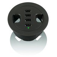 Belkin In-Desk USB Hub 3-Inch (F5U402-03IN-KIT)