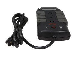 Rosewill Premium 12 Outlet Pivot-Plug Rotating Outlet Power Surge Protector with RJ11 and Coax Protection, RHSP...