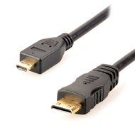 UCEC 11.81"/30cm Coiled Micro HDMI to Mini HDMI Cable for Atomos for Ninja Star