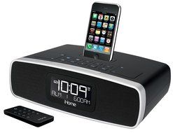iHome iP92BZ Dual-Alarm Clock Radio for iPod (Black)