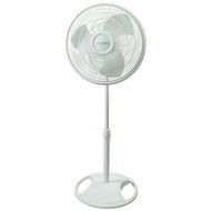 Lasko 16&quot; Oscillating Pedestal Floor Fan with Multiple Speed Options, Fully Adjustable Height &amp; Safety Fused Plug...