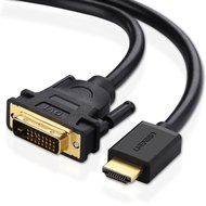 HDMI to DVI Cable, Ugreen HDMI to DVI D Cable Bi-Directional, Male to Male Gold Plated Support 1080P for HDTV,... N3
