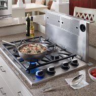 Renaissance Epicure 30" Downdraft Range Hood With Easy-To-Clean Filters Infinite Blower Speed Control &amp; In Stainless N3