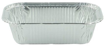 Foil Small Mini-Loaf Bread Pan w/Clear Lid 20 Sets N3