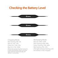 Jackery Jewel iPhone Charger Apple MFI Certified Lightning Power Cable with Built-In Compact External Portable... N2