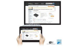 StarTech.com Wireless Display Adapter w/ Miracast / WiDi for Mobile Devices - HDMI Wireless - HDMI over Wi-Fi...