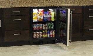 Marvel MA24BCG1RS ADA Beverage Center, Right Hinge with Closed Door Assist, 24-Inch, Stainless Steel