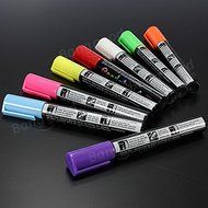Pink Lizard LED Fluorescent Highlighter Marker Pen Wet Liquid Chalk Pen