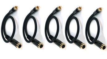 Monoprice 104783 1.5' Premier Series XLR Female to RCA Male 16AWG Cable N21