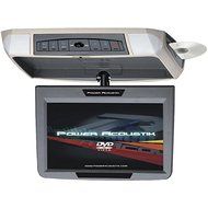 New POWER ACOUSTIK PMD-90 9&quot; Ceiling-Mount Swivel DVD Entertainment System with IR &amp; FM Transmitters &amp; 3 Interchangeable...
