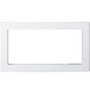GE White 30" Deluxe Built-In Microwave Oven Trim Kit