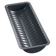 New Black 12-Inch Half Round Loaf Pan Classic