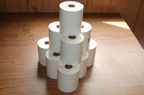 Labels and More 250 4" x 6" Direct Thermal Zebra 2844 Zebra 2843 2844z Labels Eltron, 6 Roll N3