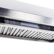 CAVALIERE 30" Under Cabinet / Wall Mounted Stainless Steel Kitchen Range Hood w/Remote Control 900 CFM AP238-PS65-30 N6