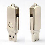 RioRand&reg; Metal Roating USB2.0 Flash Memory Drive 8GB Stick Pen Thumb U Disk