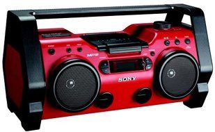 Sony ZSH10CP Portable Heavy Duty CD Radio Boombox Speaker System (Discontinued by Manufacturer) N3