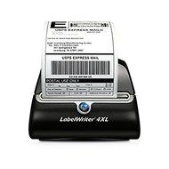 Label Maker, Prints 3/8"-4" Wide, 53 Labels P/M, BK/Silver DYM1755120 N3