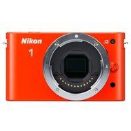 Nikon 1 J2 10.1 MP HD Digital Camera (Orange) Body Only