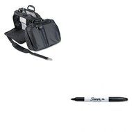 KITKMW62220SAN30001 - Value Kit - Kensington Contour 15amp;quot; Laptop Carrying Case (KMW62220) and Sharpie Permanent...