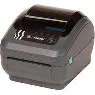 Zebra GX420d Direct Thermal Printer - Monochrome - Desktop - Label Print - 4.09" Print Width - 6 in/s Mono - 203...