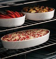 GE GIDDS-632164 30" 5 cu. ft. Free-Standing Electric Range, White N3