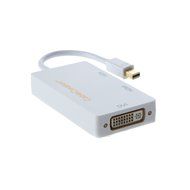 Mini DP to HDMI VGA Adapter, 2-in-1 (Two-In-One) Mini DisplayPort (Thunderbolt compatible) to HDMI/VGA converter...