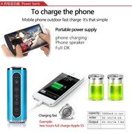 Portable Bluetooth speakers Mobile phone player LED flashlight mobile power The radio Bicycle speakers Subwoofer... N3