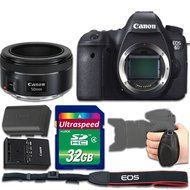 Canon EOS 5DS R DSLR Camera Bundle with Canon EF 24-105mm f/4L IS USM Lens + 32gb Memory SD Card + Grip Strap...