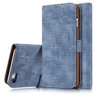 TYoung Retro Style Multi-function Folio Magnetic Wallet Case Cover for iPhone 7, Classic Breathable Artificial... N7