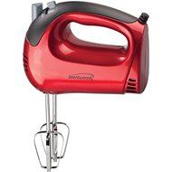 New BRENTWOOD HM-46 5-Speed Red Hand Mixer