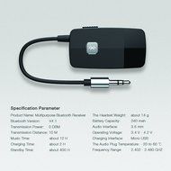 Bluetooth Receiver Uppel Mini Wireless Bluetooth Car Kit Music Audio Adapter for Speakers, Headphone, TV, PC,...