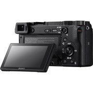 Sony ILCE-6300 a6300 4K Mirrorless Camera Body w/ 50mm Telephoto Lens Bundle includes Camera, 50mm Lens, 49mm...