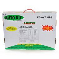 InstallerParts 2000W 4AWG Car Amplifier Hookup Kit