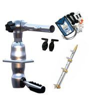 TACO METALS GS-2841VEL-1 / TACO Grand Slam 280 Package w/15&#039; Silver/Gold Poles, Premium Rigging...