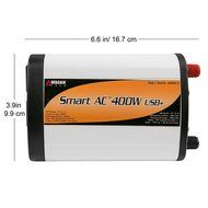 Wagan EL2003-5 SmartAC 400 Watt Continuous Power Inverter with 5V 2.1 Amp USB Charging Ports N3