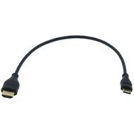 InstallerParts 1Ft HDMI A-M to Mini (Type-C) Thin Cable High Speed w/Ethernet 36AWG &ndash;Type-A 19-Pin Connector &ndash;...