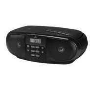 #1 Best ONN Audio Sport Portable Top-loading CD Player Boombox Tape Cassette Player/recorder with AM/FM Digital...
