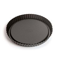 Kaiser 621111 Flan Pan &quot;Classic&quot; 11.02In, Black