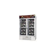 Beverage-Air MMRR49-1-W-LED MarketMax 52&quot; Two Section Glass Door Reach-In Wine Merchandiser with LED Lighting...