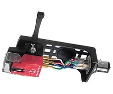 Audio-Technica AT100E/HSB Cartridge and Headshell Combo kit
