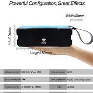 Waterproof WiFi Speaker, TEQStone Portable Wireless Speaker Music Player Louderspeaker with Bass and Microphone... N3